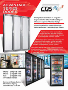 CDS-Commercial Display Systems Advantage Series Doors PDF download