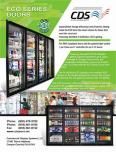CDS-Commercial Display Systems ECO Series Doors PDF download