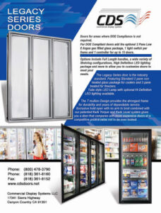 CDS-Commercial Display Systems Legacy Series Doors PDF download